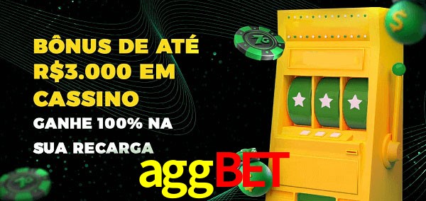 aggbet melhor bônus de depósito