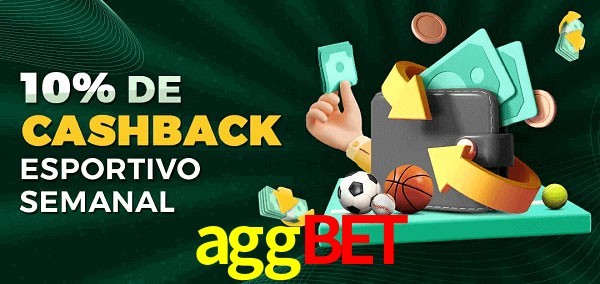 10% de bônus de cashback na aggbet